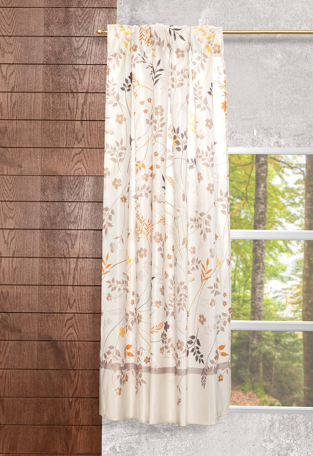 Juego de Cortinas Flora Multi